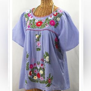 Siren lijera libre embroidered top